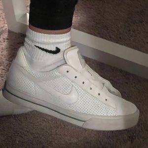 Nike white shoes
